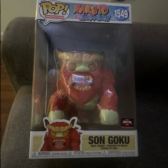 Funko Naruto Shippuden Son Goku Figure - Red and Cream - Picture 1 of 6